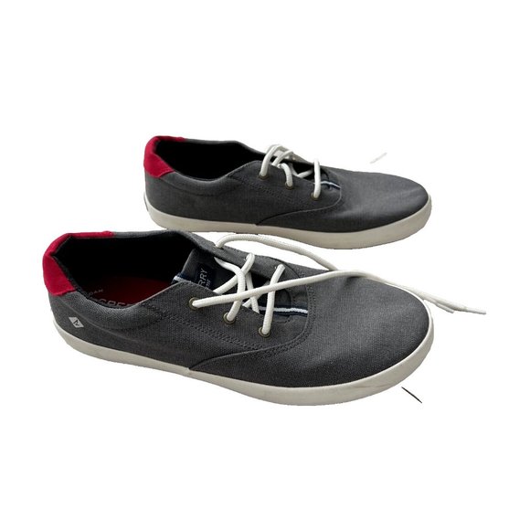 Sperry Kids' Unisex Spinnaker Washable Sneakers Grey ( 6.5M ) - Picture 3 of 4